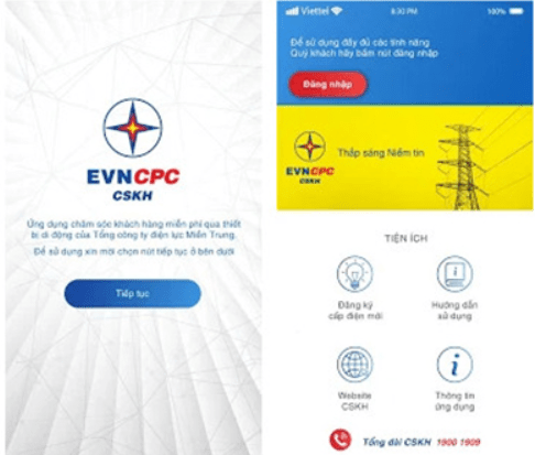 trả tiền điện Đà Nẵng