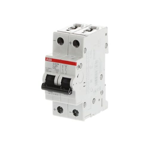 Cầu dao tự động MCB 2P 20A 10kA 220VDC S202M-C25UC