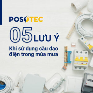 5 lưu ý khi sử dụng cầu giao điện trong mùa mưa