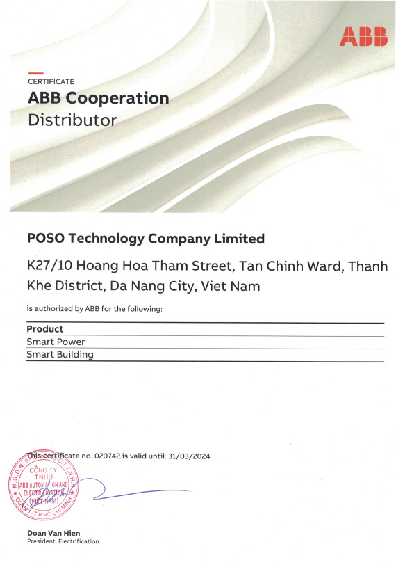 thiết bị đóng cắt ABB