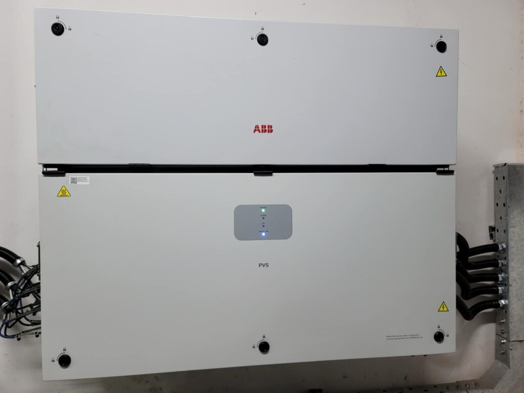 Bộ biến tần được lắp đặt