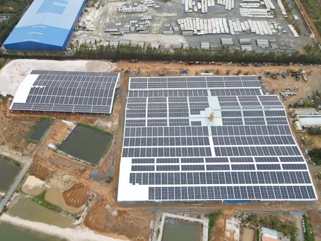 điện mặt trời tại Chu Lai - Quảng Nam