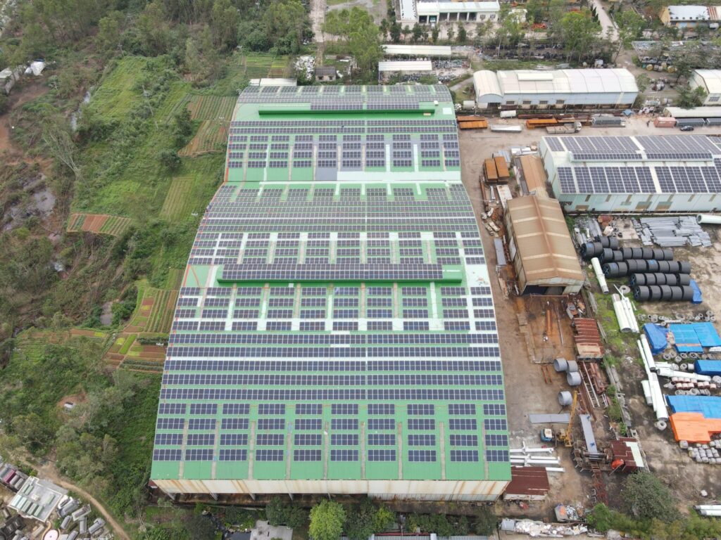 dự án điện mặt trời tại Đà nẵng công suất 1.4MWp