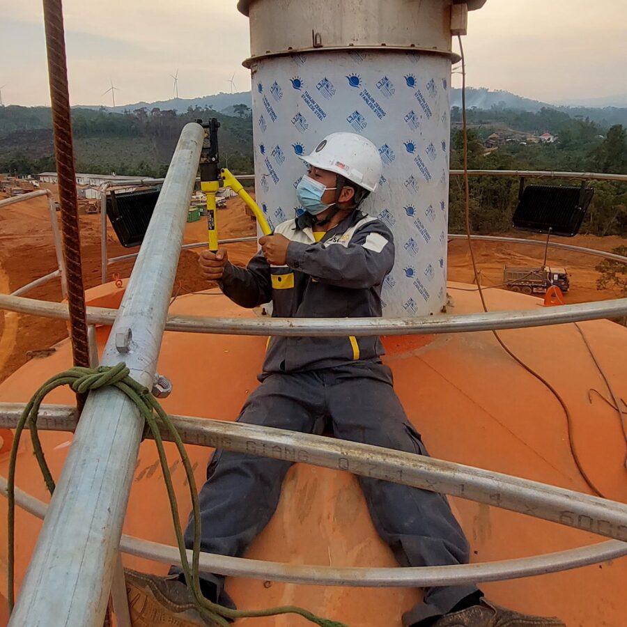 Cung cấp - lắp đặt hệ thống chống sét - tiếp địa tại Lào