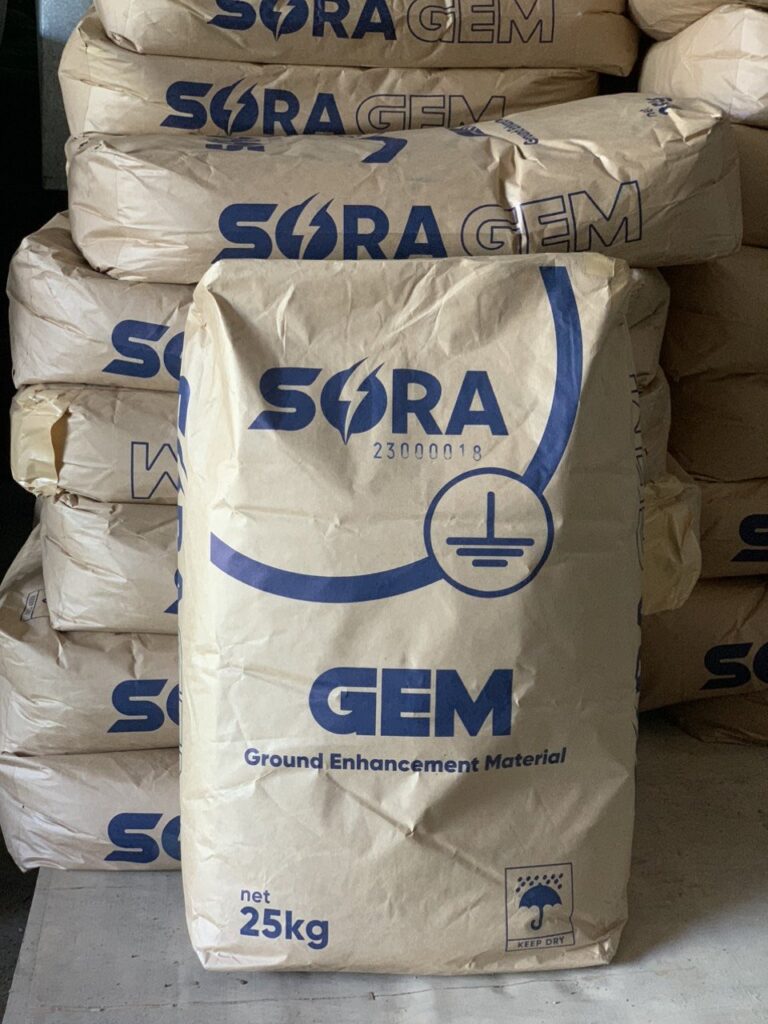 Hóa chất giảm điện trở thi công chống sét