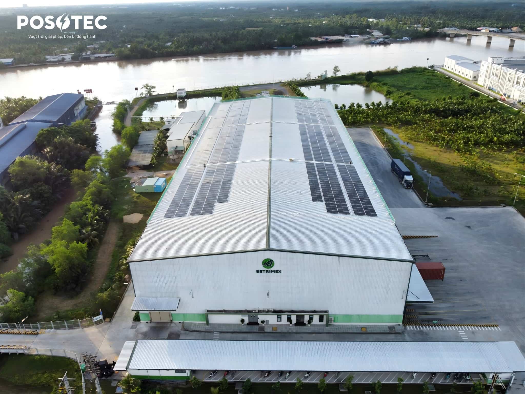 Dự án điện mặt trời 507 kWp tại Bến Tre