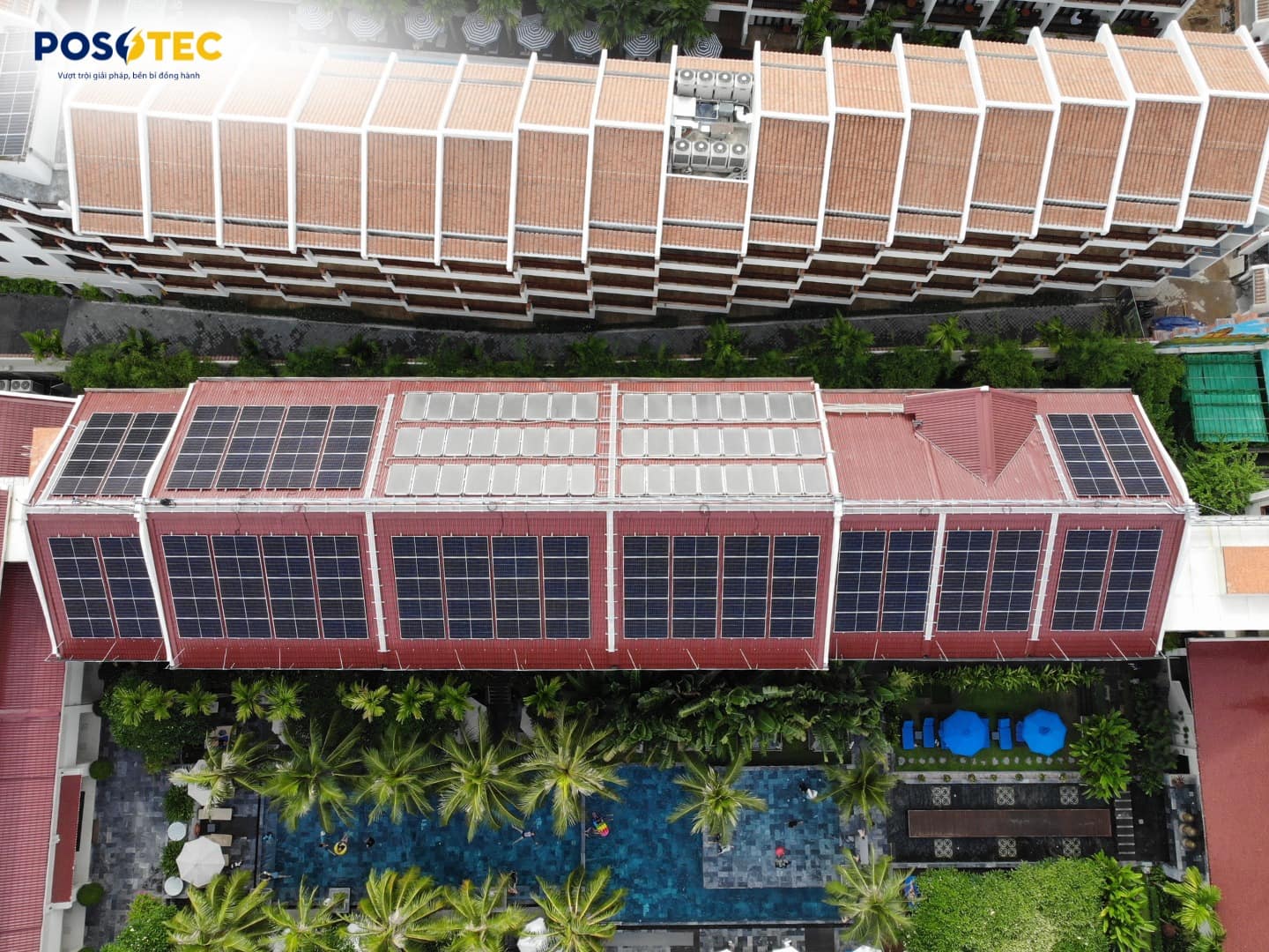 dự án năng lượng mặt trời tại Almanity Hội An Resort công suất 400kWp