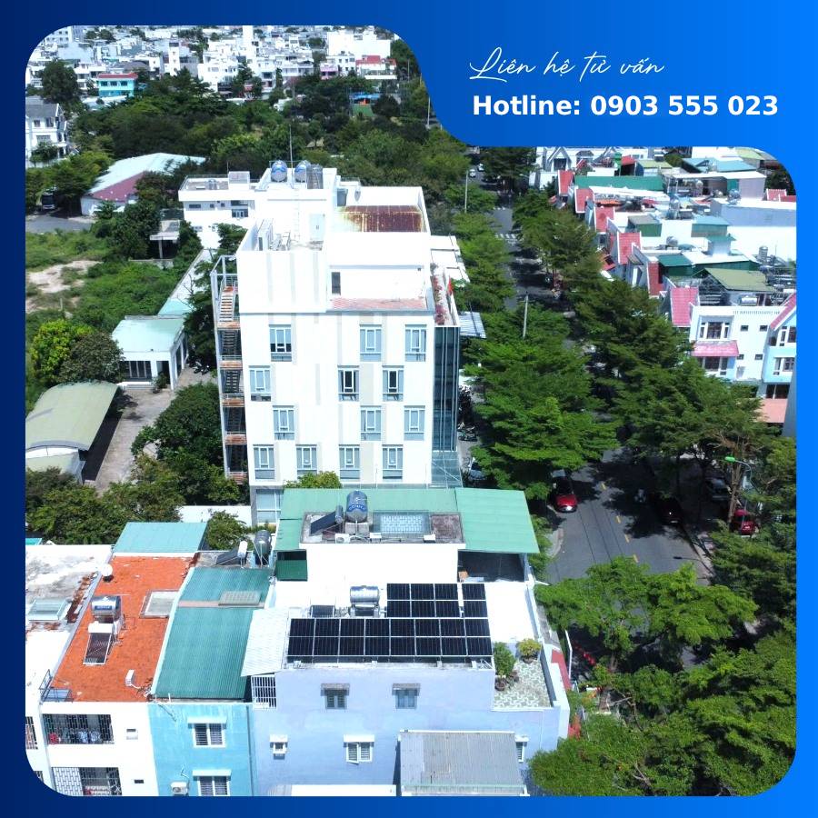 hệ thống điện mặt trời áp mái 7.2kWp cho hộ gia đình tại Nha Trang