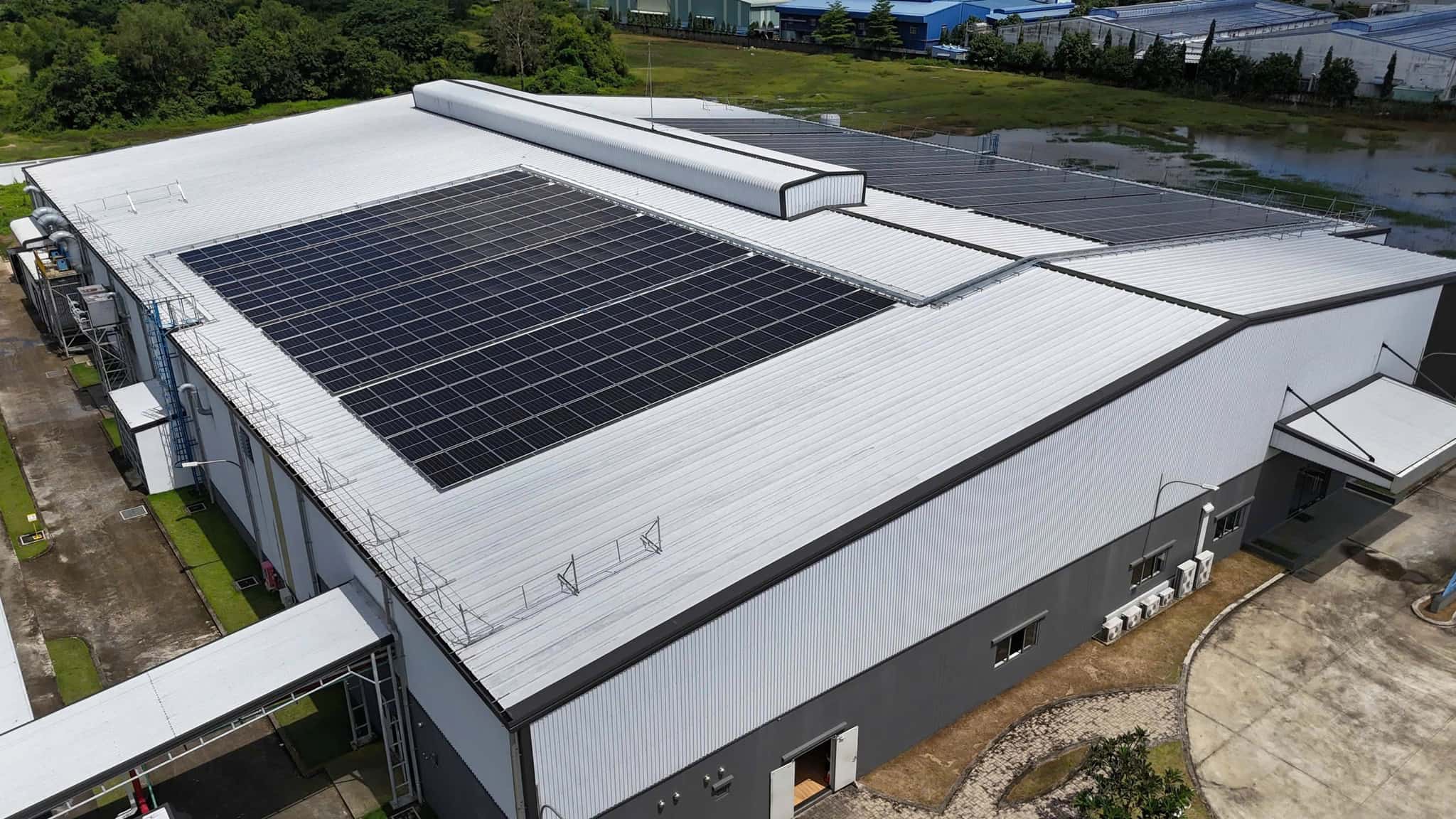 Hệ thống điện mặt trời áp mái tại Củ Chi công suất 358 kWp