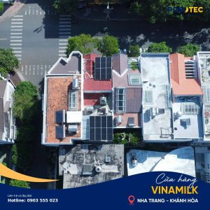 Lắp đặt hệ thống điện mặt trời hybrid 8.54kWp tại Nha Trang