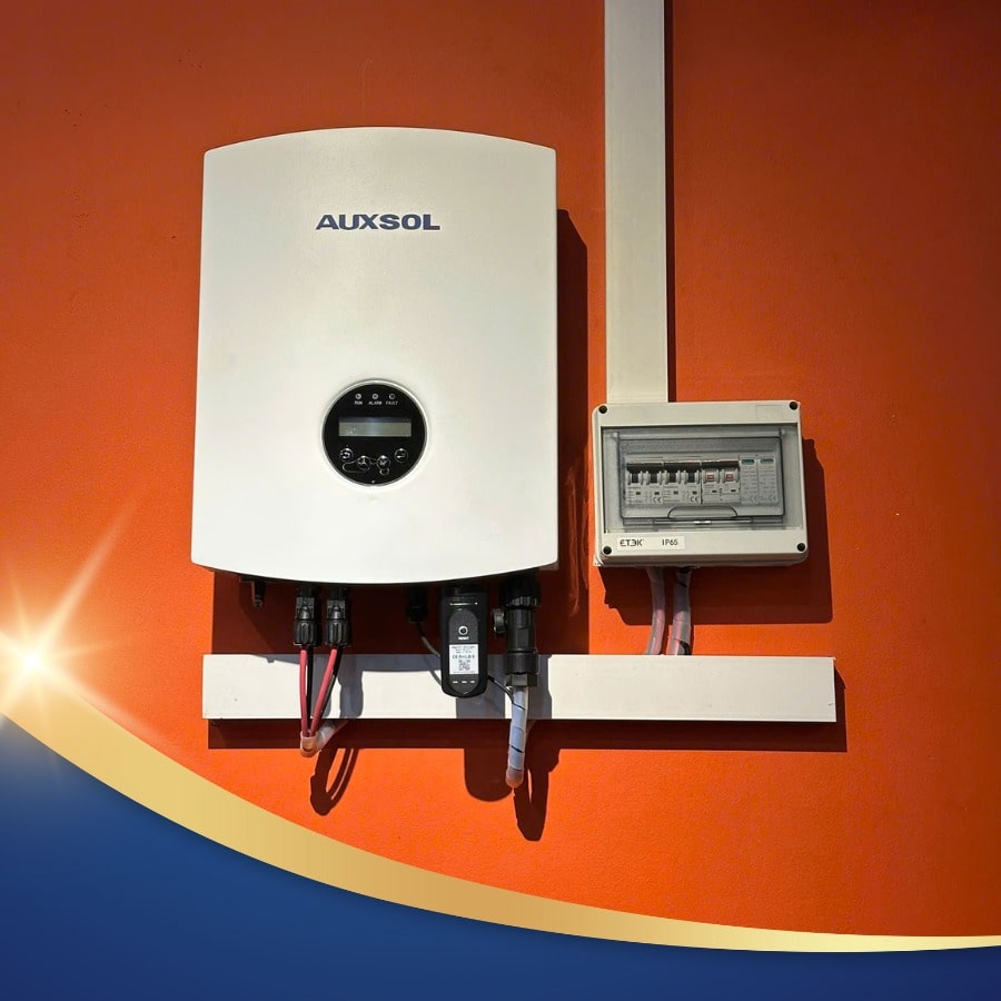 inverter điện mặt trời tại quán cà phê F4 Cam Ranh