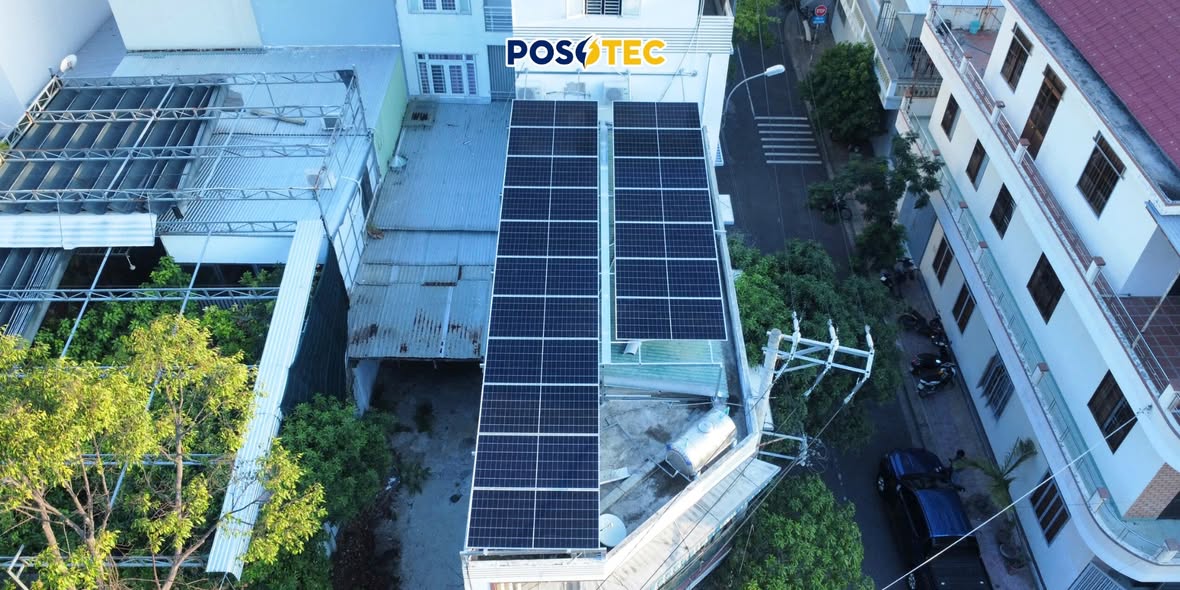 Lắp đặt điện mặt trời tại quán cà phê Nha Trang