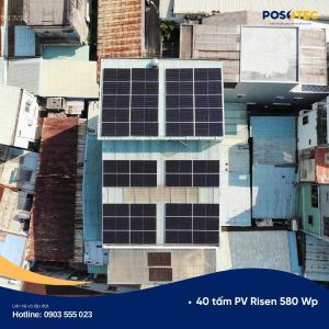 Tấm pin PV Risen 580WP