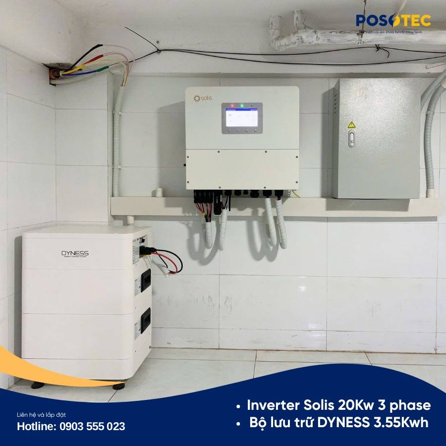 Bộ invertter điện lưu trữ