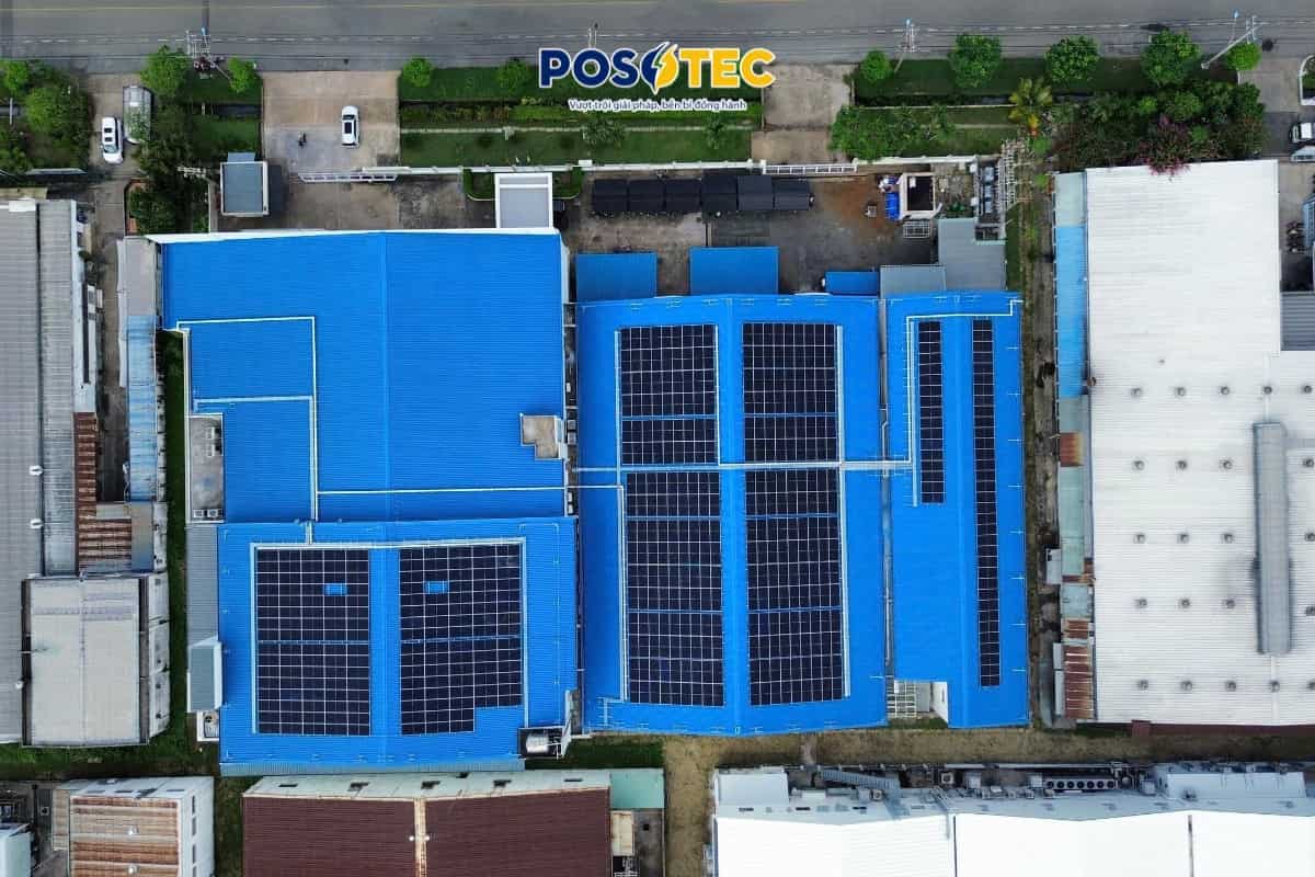 Lắp điện mặt trời cho nhà máy tại Hồ Chí Minh