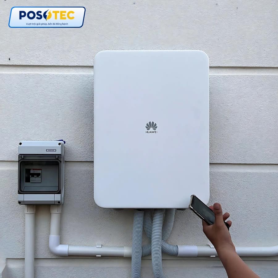 Lắp đặt inverter áp mái tại nhà dân Quế Sơn - Quảng Nam