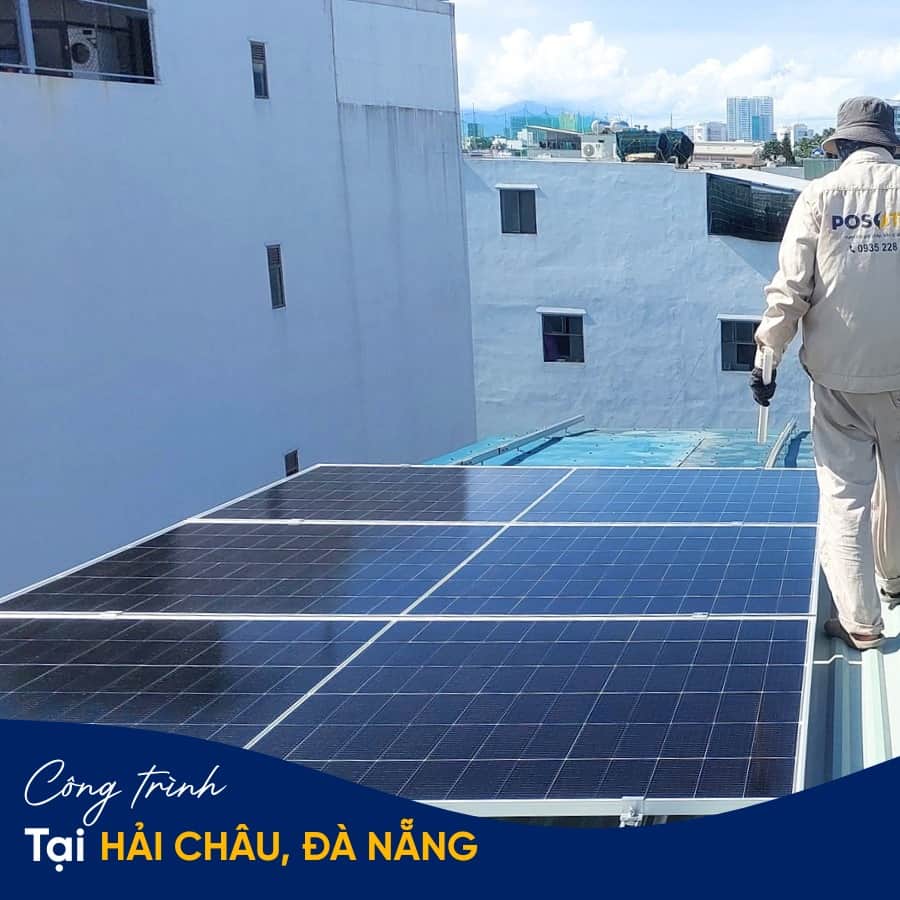 Lắp điện mặt trời có lưu trữ tại Đà Nẵng