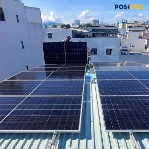 Tấm pin hệ thống điện mặt trời lưu trữ