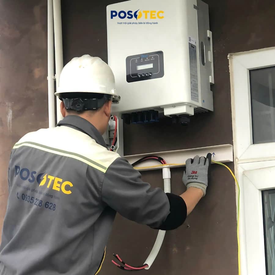 Thi công lắp điện mặt trời 11kwp tại Tô Hiệu - Đà Nẵng