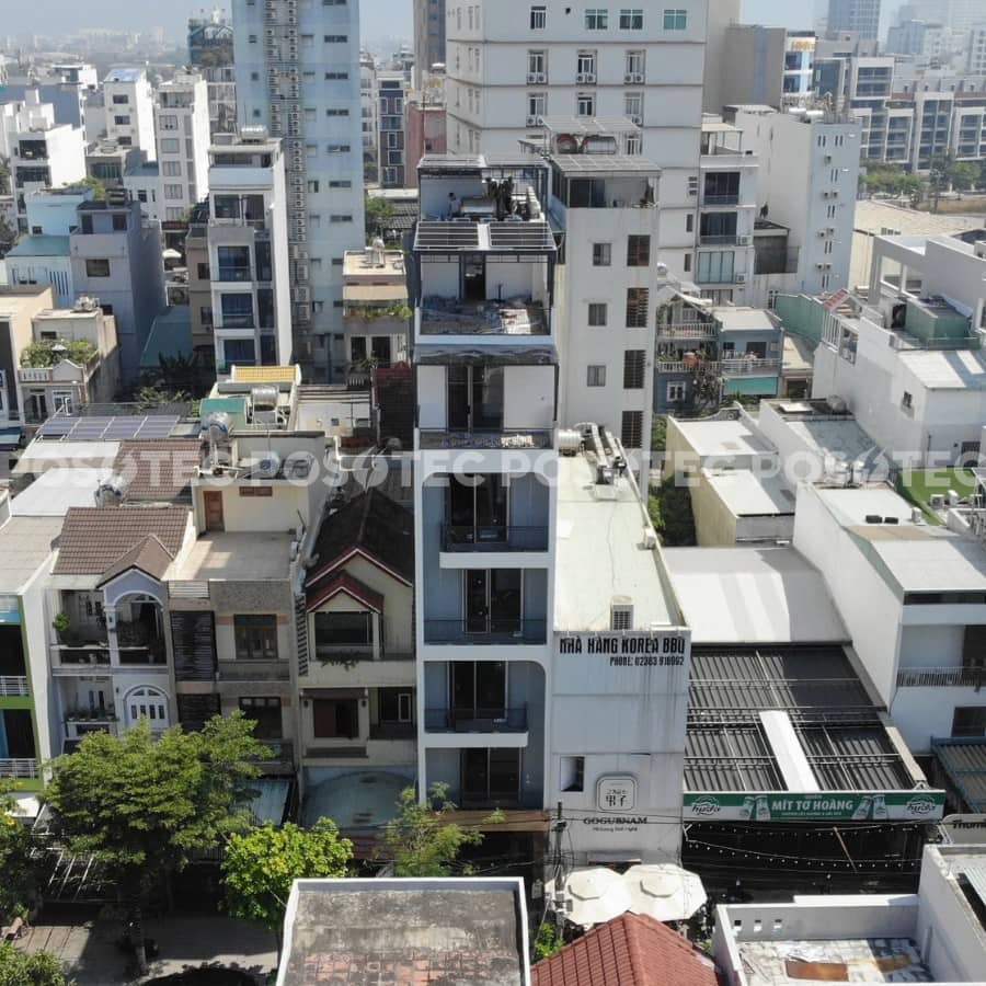 Thi công lắp đặt điện mặt trời cho căn hộ 17,4kWp tại Đà Nẵng