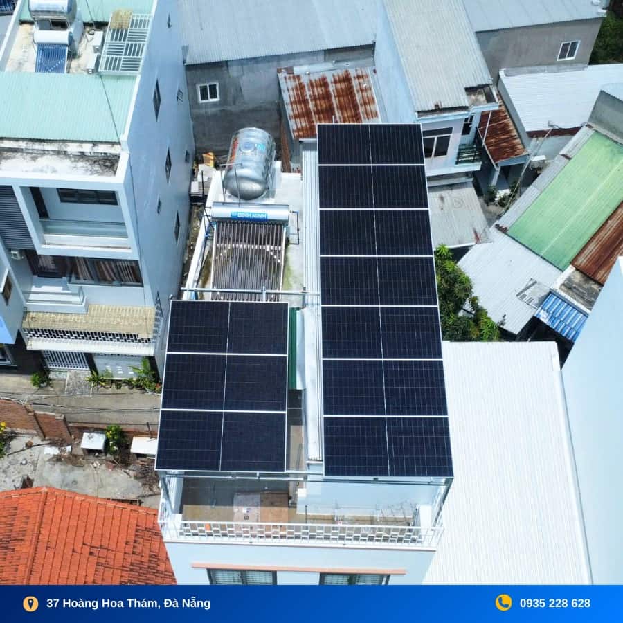 Thi công lắp đặt điện mặt trời lưu trữ tại Nha Trang