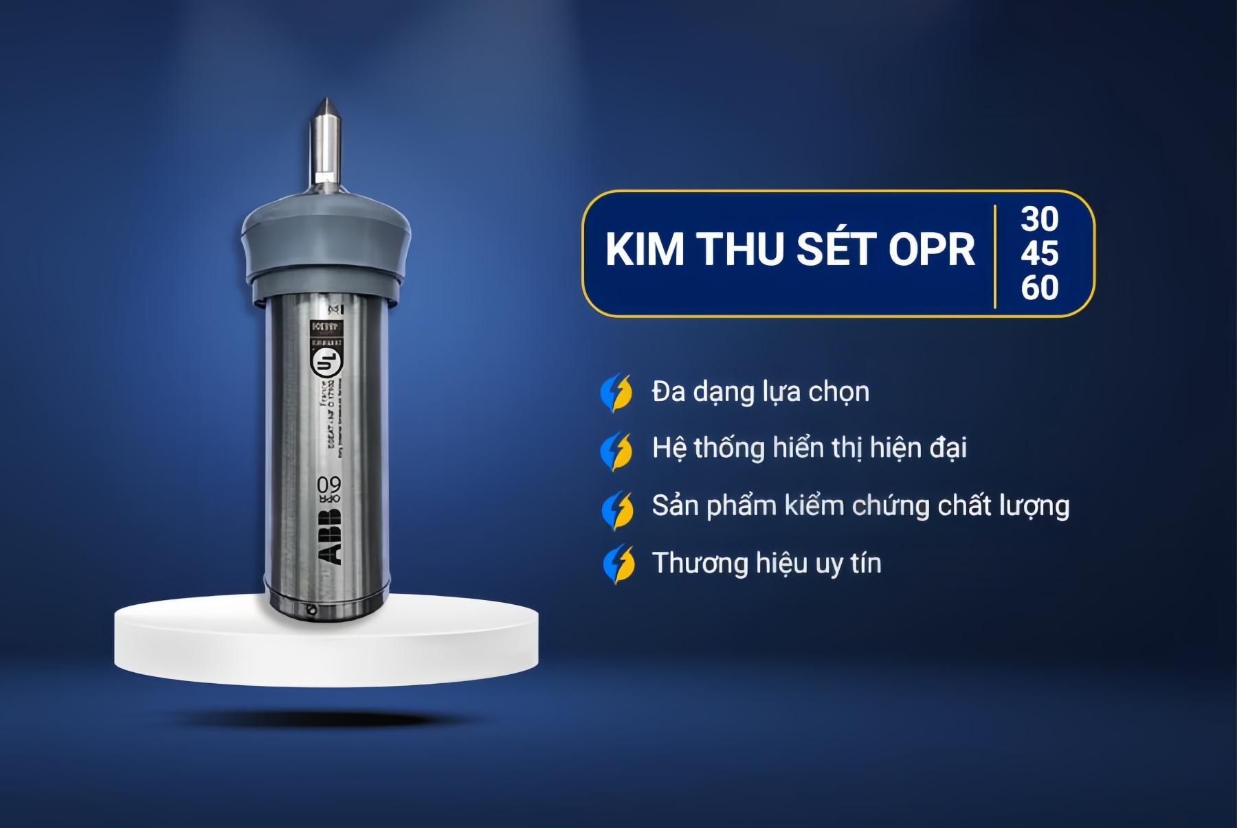giá kim thu sét tại Đà Nẵng