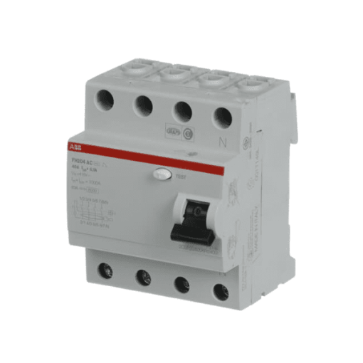 2CSF204006R2400 - Cầu dao chống dòng rò RCCB 4P 40A 100mA  FH204 AC-40/0,1