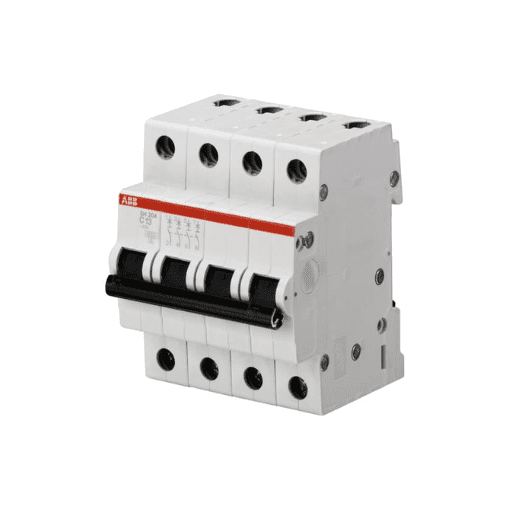 2CDS214001R0634 Cầu dao tự động MCB 4P 63A 6KA SH204-C63