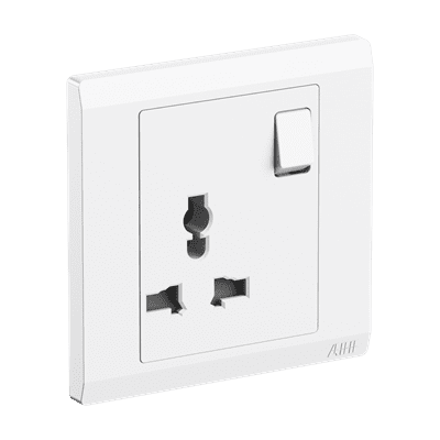 Bộ ổ cắm đa năng Inora ABB 13AX, gồm công tắc (BL294)