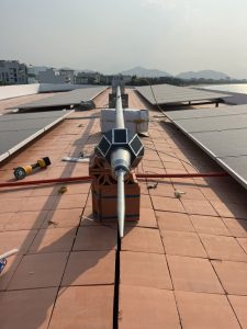 Tổng quan công trình hoặc hệ thống chống sét thực tế