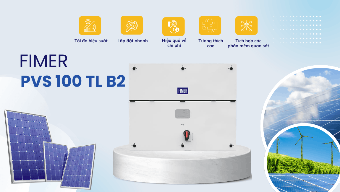 Đơn vị cung cấp biến tần PVS FIMER chính hãng