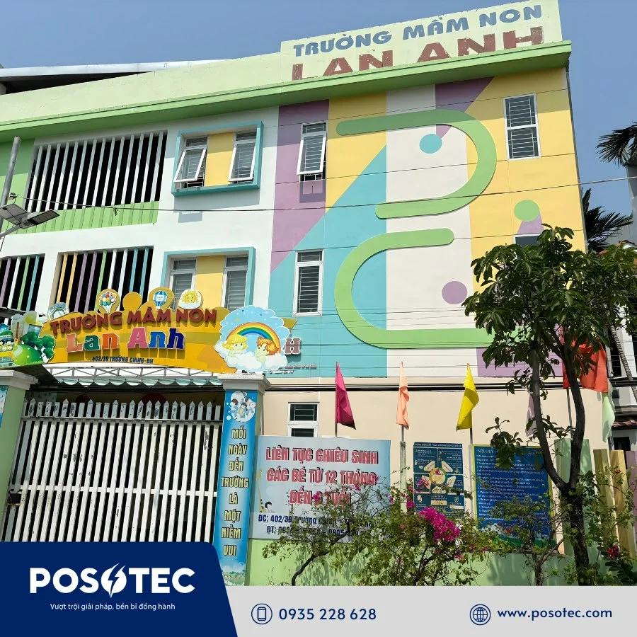 Hình ảnh tổng quan trường Mầm Non Lan Anh - Đà Nẵng